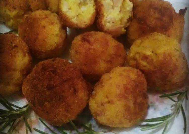 Polpette di pane e mortadella