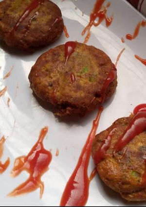 A picture of Shami Kabab.