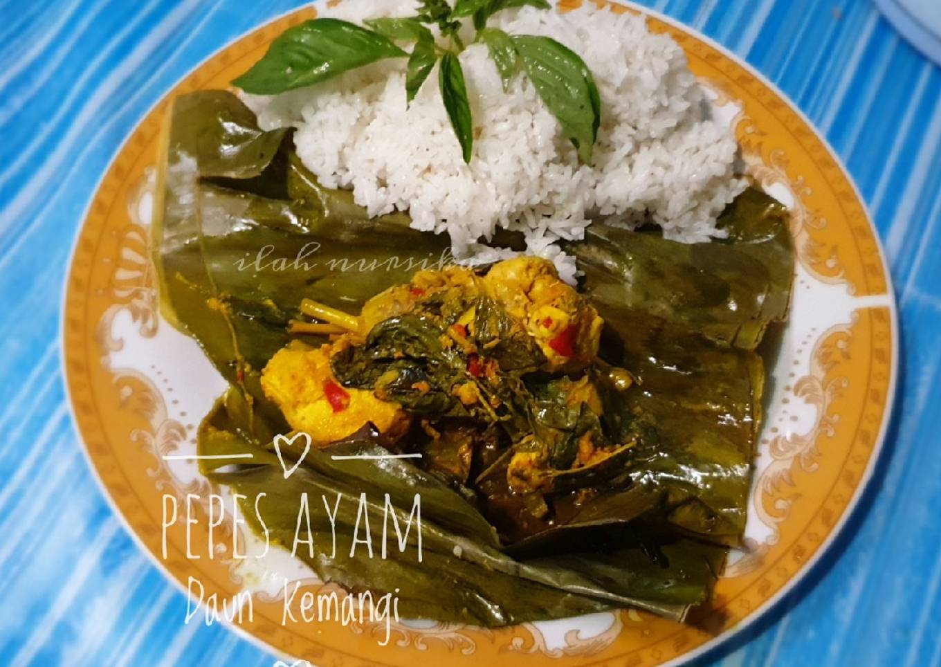 Pepes Ayam Daun Kemangi Enak