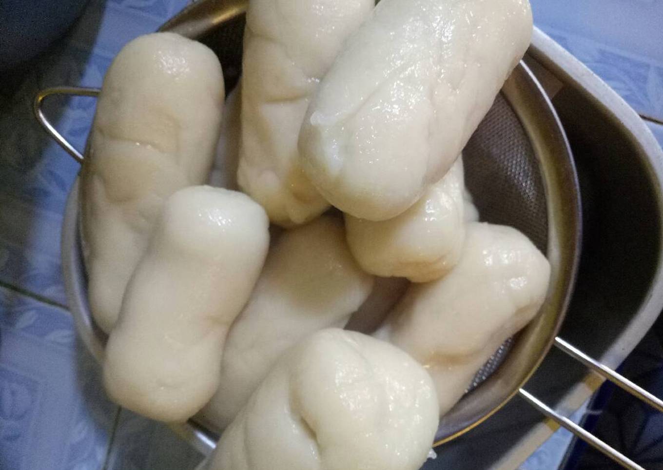 Pempek Belah tanpa ikan
