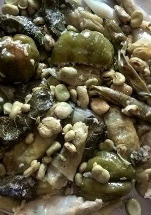 صورة لوصفة طريقة عمل دولمة باللبن