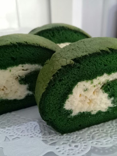 Foto resep Bolu Gulung Green Velvet