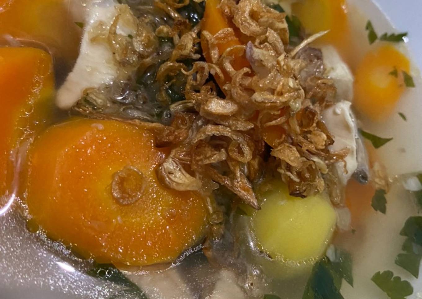 Sup Ayam Fresh and Healthy