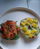 Gravlax de salmón