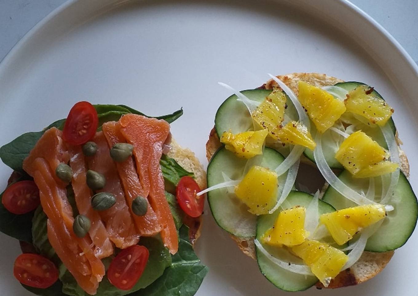 Gravlax de salmón