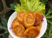 Gambar egg roll udang