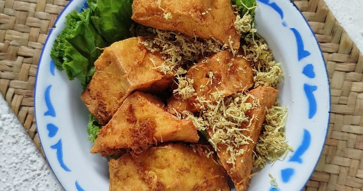 Tahu Goreng Serundeng