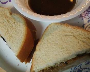 Fast Cooking Methods Leftover Au jus Sandwiches Delicious and Healthy