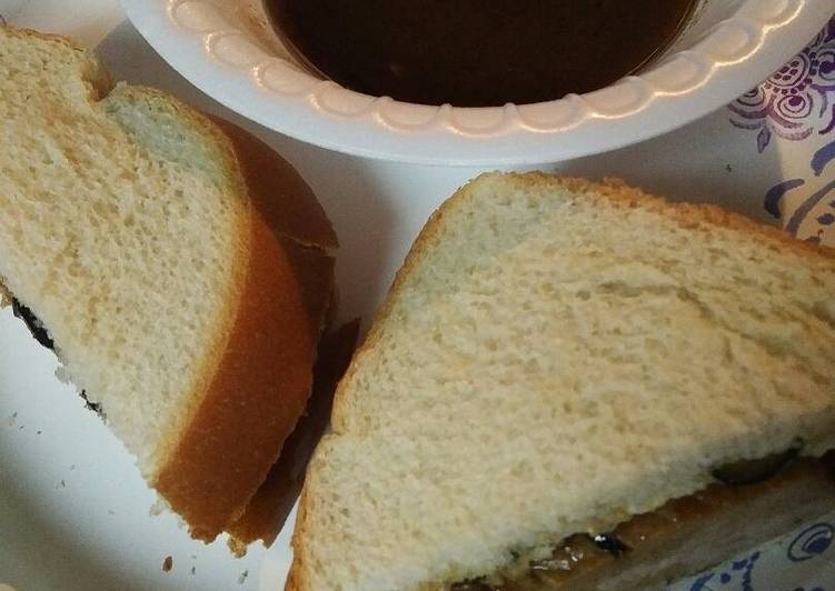 Leftover Au jus Sandwiches