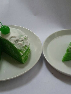 Foto resep Pandan mille crepes