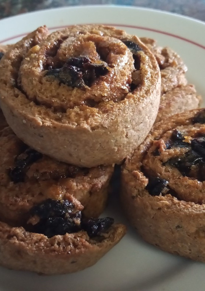 Una foto de Cinnamon Rolls Integrales!