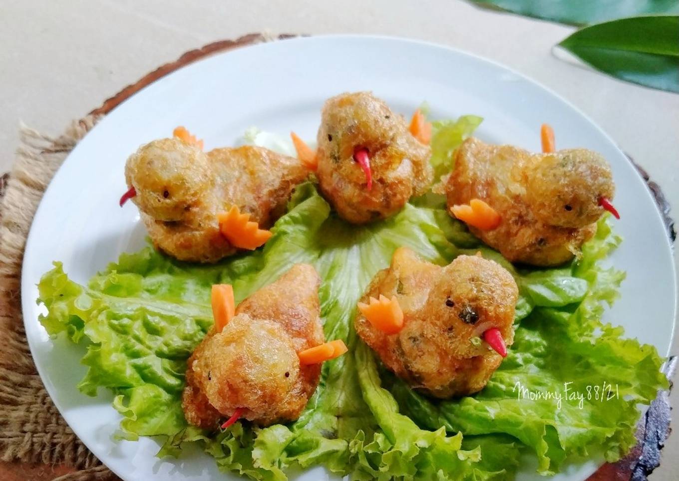 Perkedel Kentang Sosis