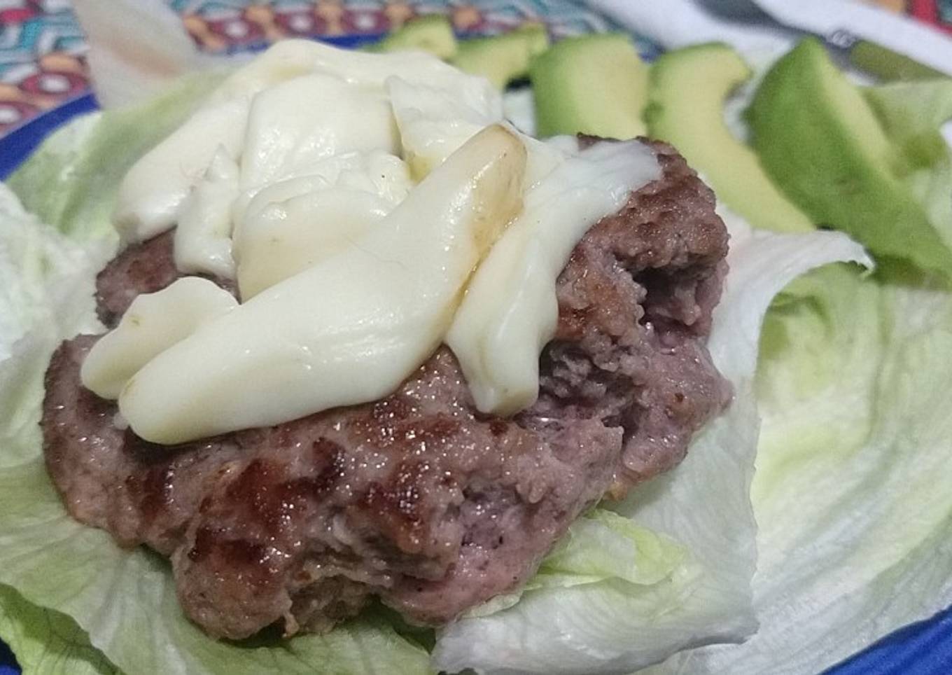 Hamburguesa keto express