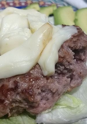 Una foto de Hamburguesa keto express