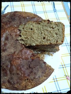 Foto de Bolo de iogurte skyr e maçã reineta