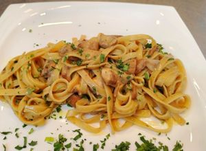 Foto di Fettuccine con Funghi Porcini