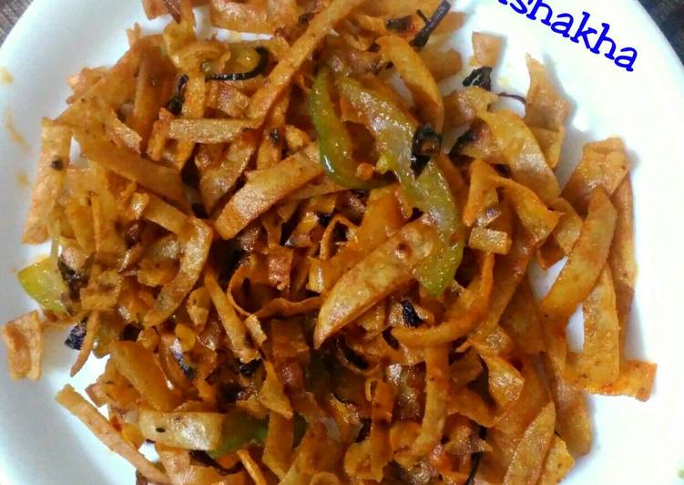 How to Prepare Speedy Leftover Roti Noodles