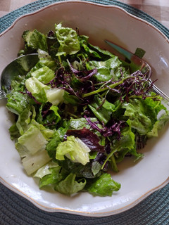 Una foto de Ensalada de multi-hojas 🌱🌱