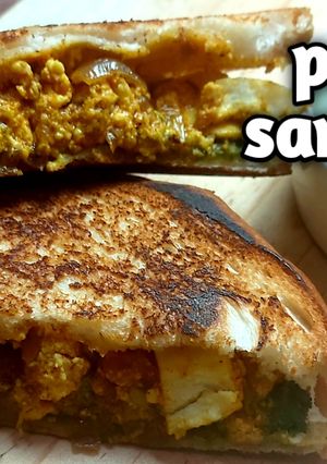 पनीर सैंडविच (paneer sandwich recipe in Hindi) रेसिपी मुख्य फोटो