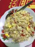 Nasi goreng putih simple