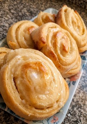 Una foto de Rolls de Crema Pastelera