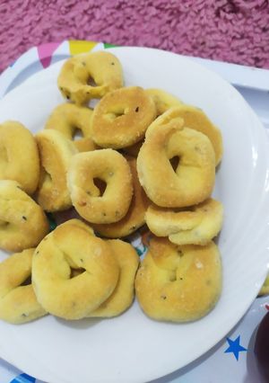 صورة لوصفة كعك العيد مالح