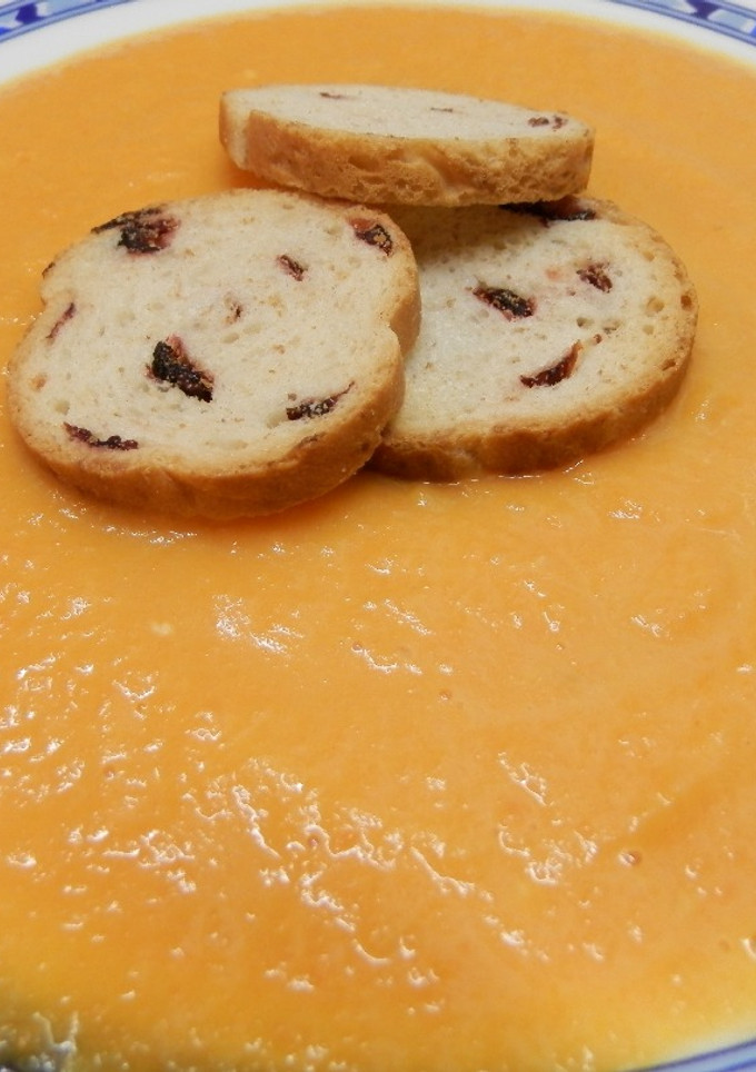 Una foto de Crema de zanahorias
