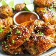 Alitas en salsa bbq de maracuyá 🍗🍗🍗