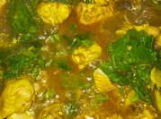 Gambar daun labu dan ayam