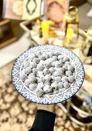 صورة لوصفة كرات الشوفان