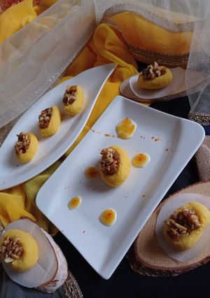 A picture of Saffron Dry Fruits Mawa Katori.
