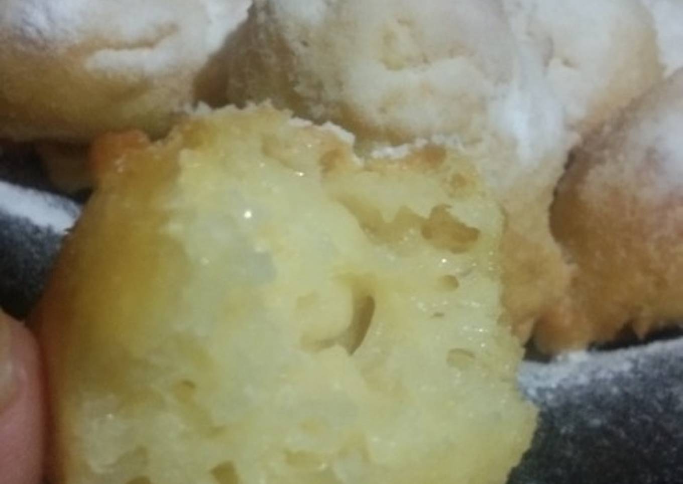 Kue cucur / roti goreng simpel (berserat)