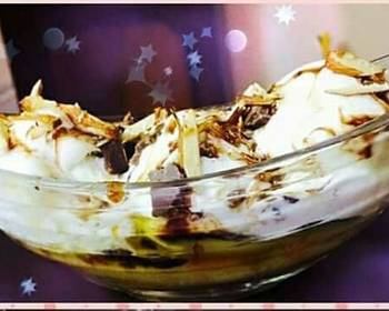 Easy Cooking Recipe Banana split icecream Savory Delicious