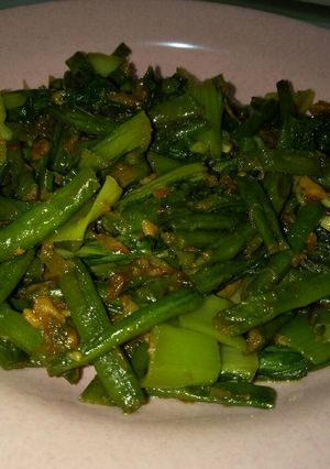 Foto resep Tumis pokcay + kacang panjang