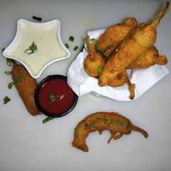 A picture of Green Chili Pakory.