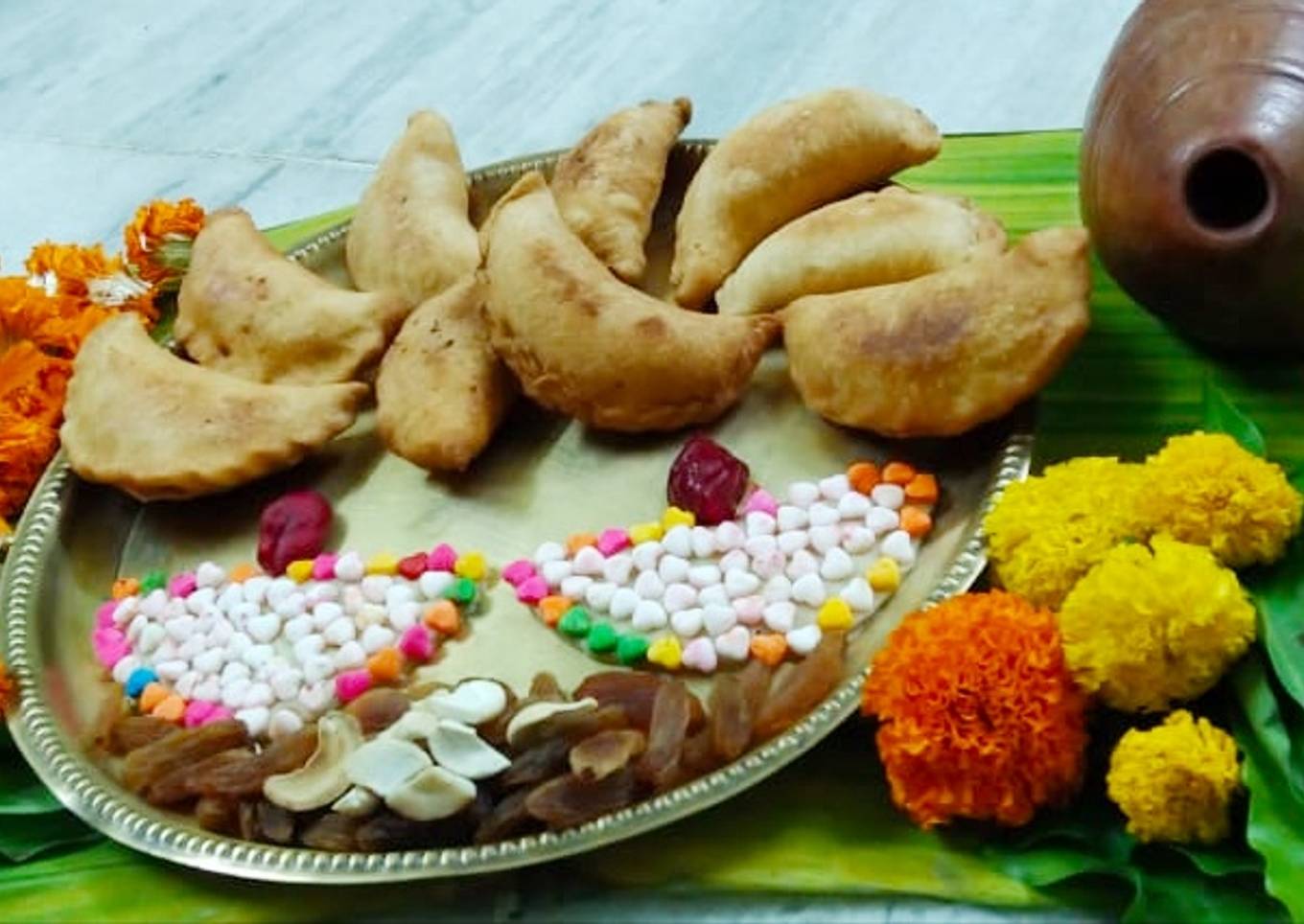 Coconut Karanji