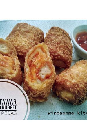 Foto resep Roti Tawar Goreng Isi Nugget Asam Pedas Simple