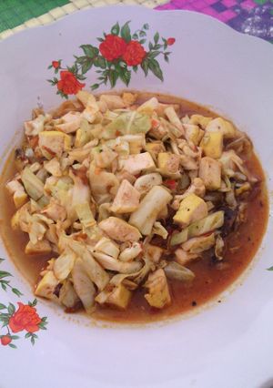 Foto resep Tumis Tahu Kobis