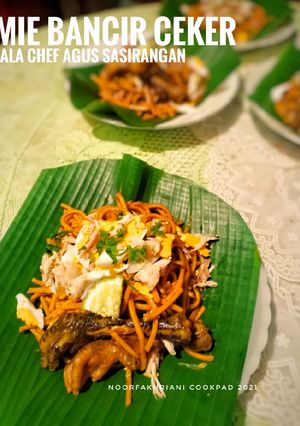 Foto resep Mie Bancir Ceker Ala Chef Agus Sasirangan