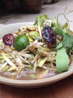 รูปของ ส้มตำปูปลาร้า