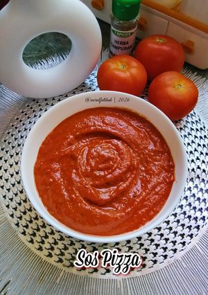 Gambar Sos Pizza Merah (Klasik Tomato) 🍅