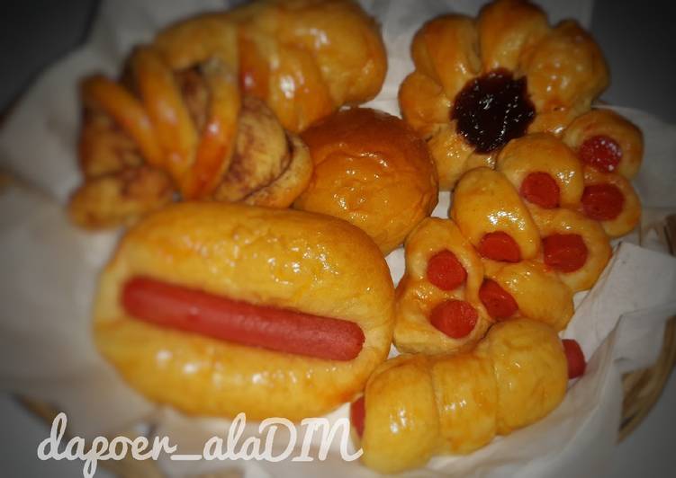 makanan Basic Soft Bun (with whipcream) yang Enak