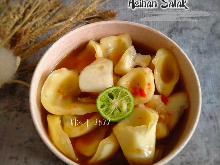 Langkah Mudah untuk Menyiapkan 2. Asinan Salak yang Bikin Ngiler