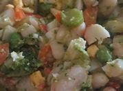 Una foto de ensaladas de verano alubias blancas