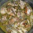 Pollo con apio