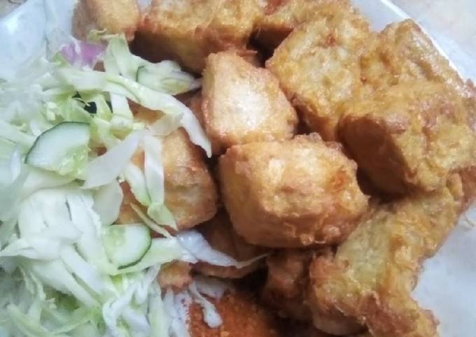 Recipe of Quick Soya beans cake (awara)