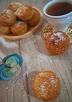 عکسی از دستور مافین هویج و نارگیل