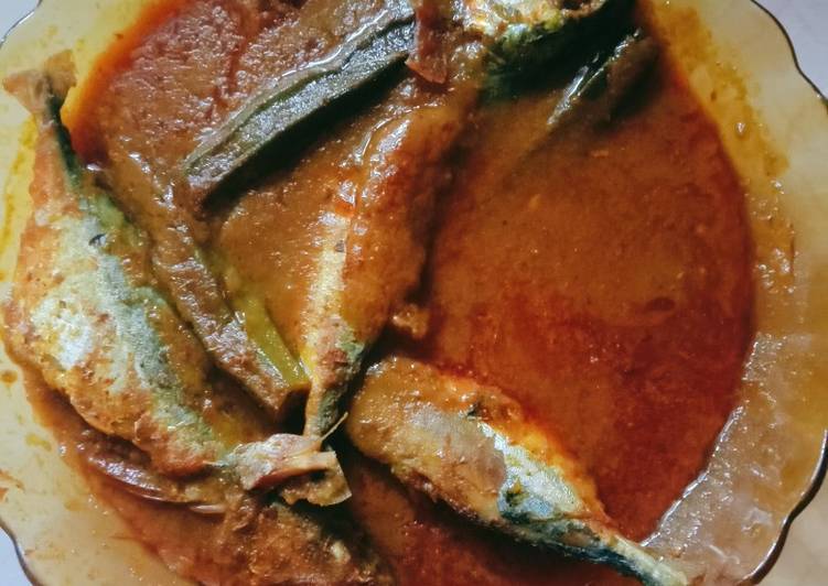 Asam Pedas Ikan Kembung Termenung🍲