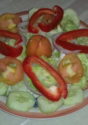 Una foto de Ensalada