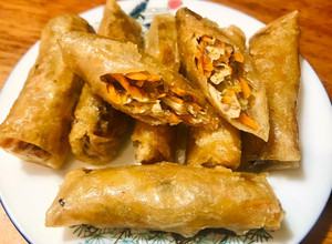 Hình của món Chả ram chay.